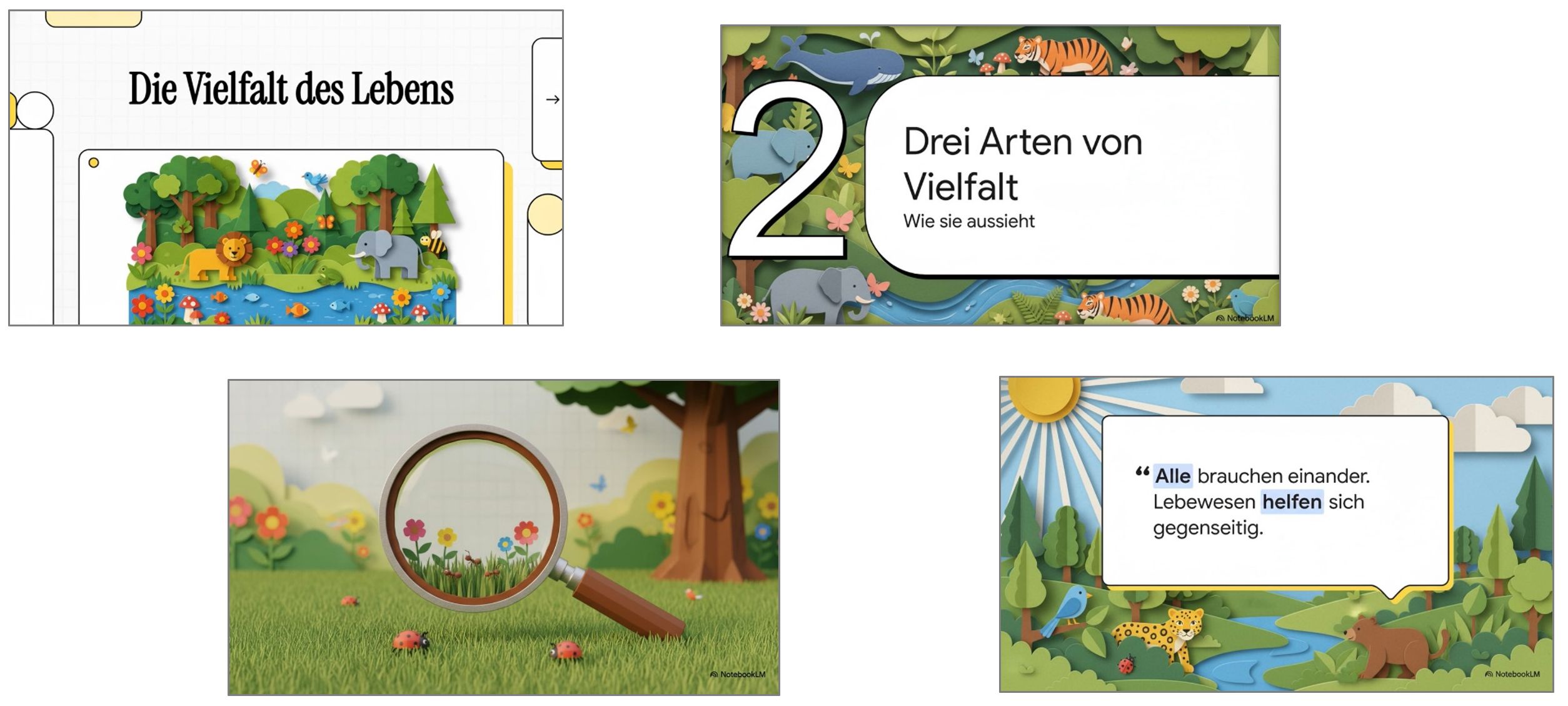 Screenshot der Lernwelt aus einer Masterarbeit an der TH Nürnberg, entstanden im Projekt zur Inklusion im E-Learning auf Basis der IBT SERVER Lernplattform