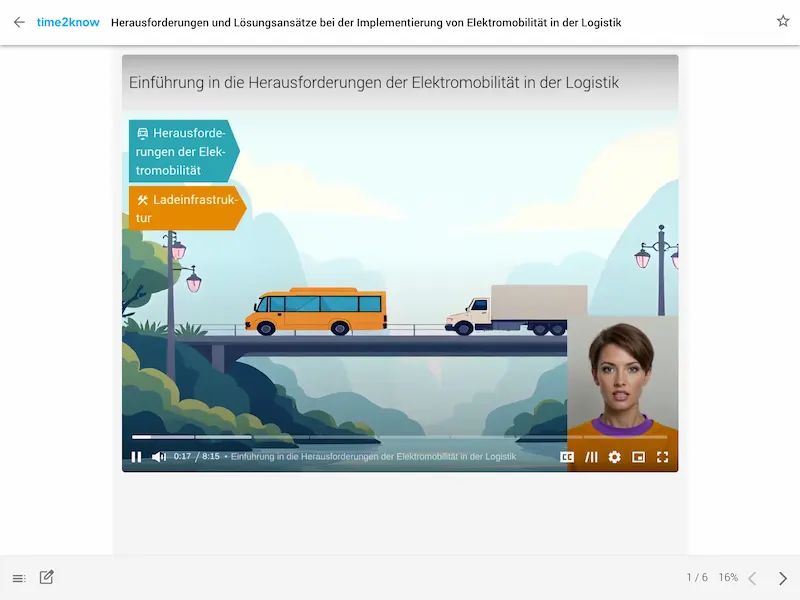 Screenshot time2know Online-Kurs von time4you