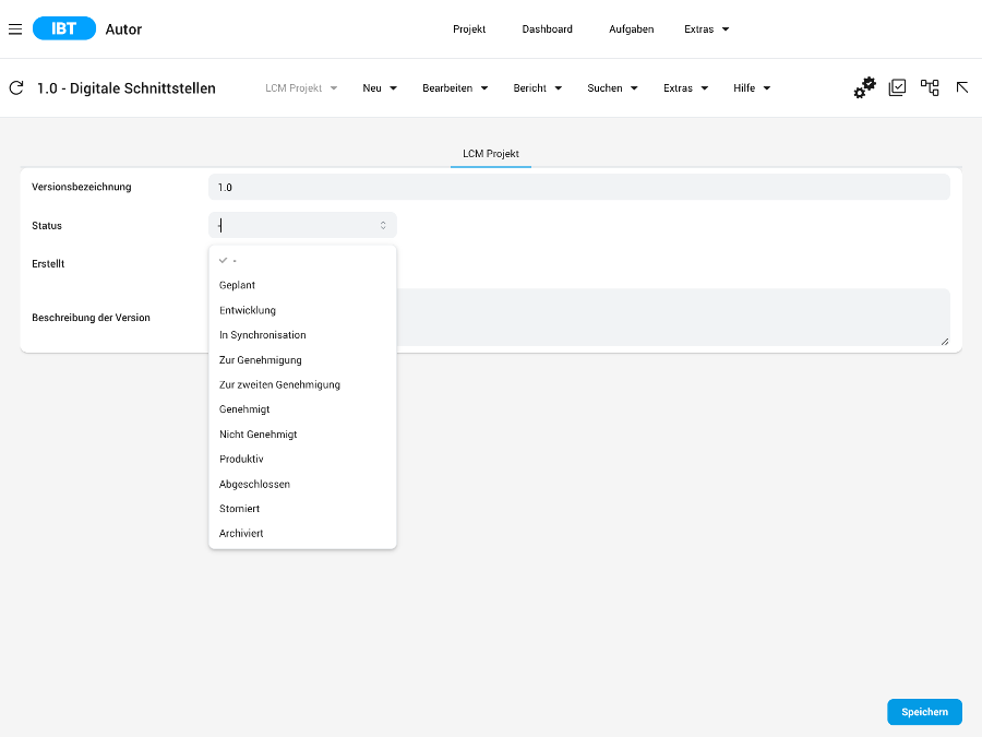Screenshot IBT SERVER E-Learning LMS LXP Talentmanagement von time4you